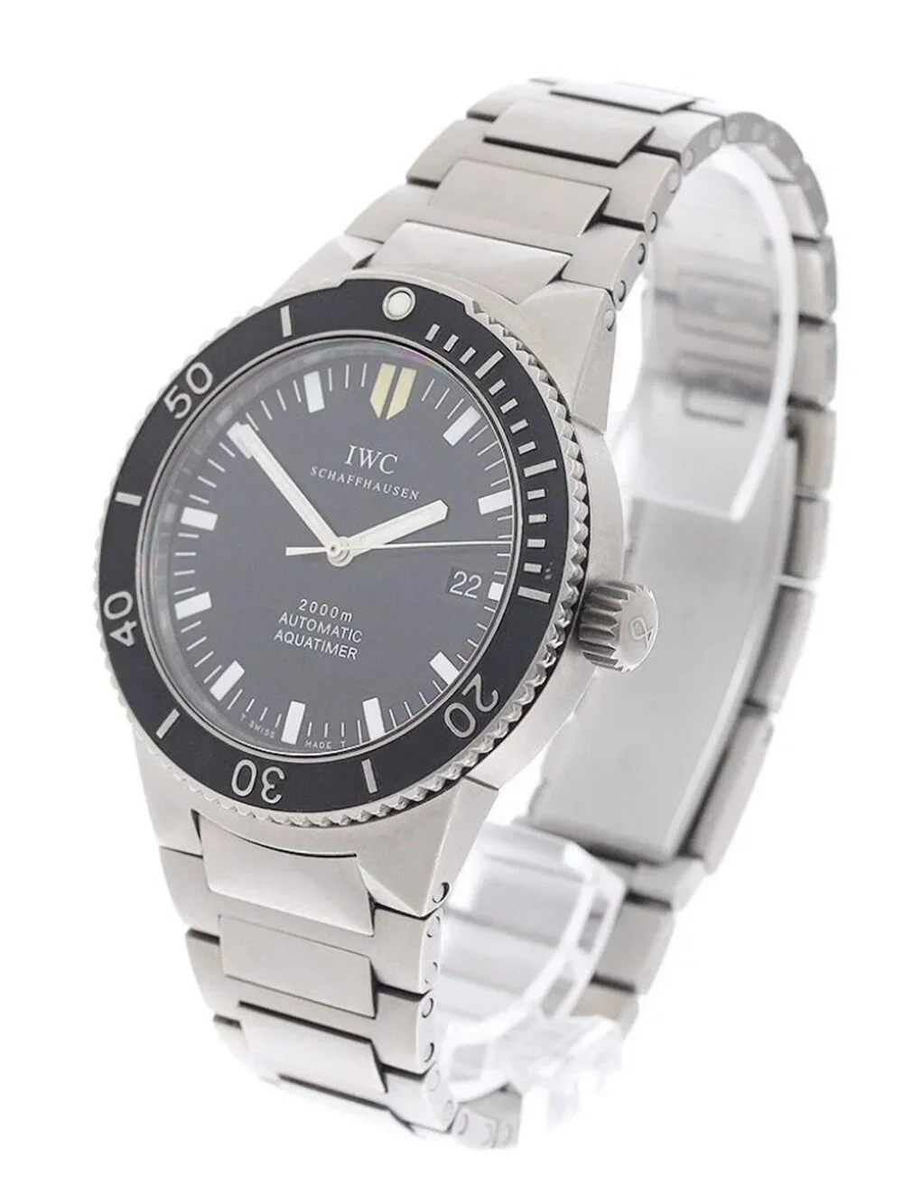 IWC SCHAFFHAUSEN GST aqua timer IW353601 Date Automatic Men's Watch_965217